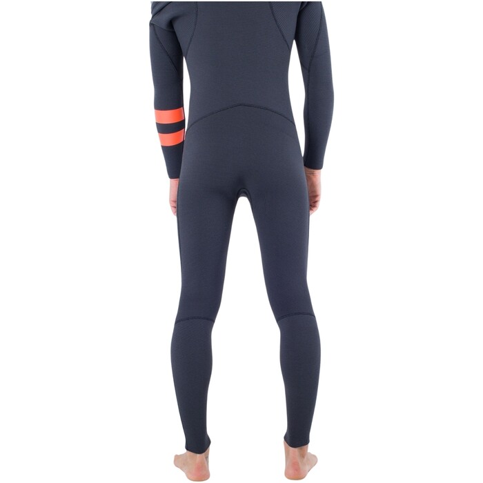 2024 Hurley Mens Plus 5/3mm Chest Zip Wetsuit MFS0012504 - Black / Graphite